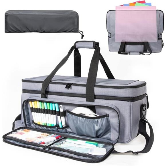 Carrying Case for Cricut Maker 3, Maker 4, Explore Air 2, Explore 3, Carry Bag - Picture 1 of 7